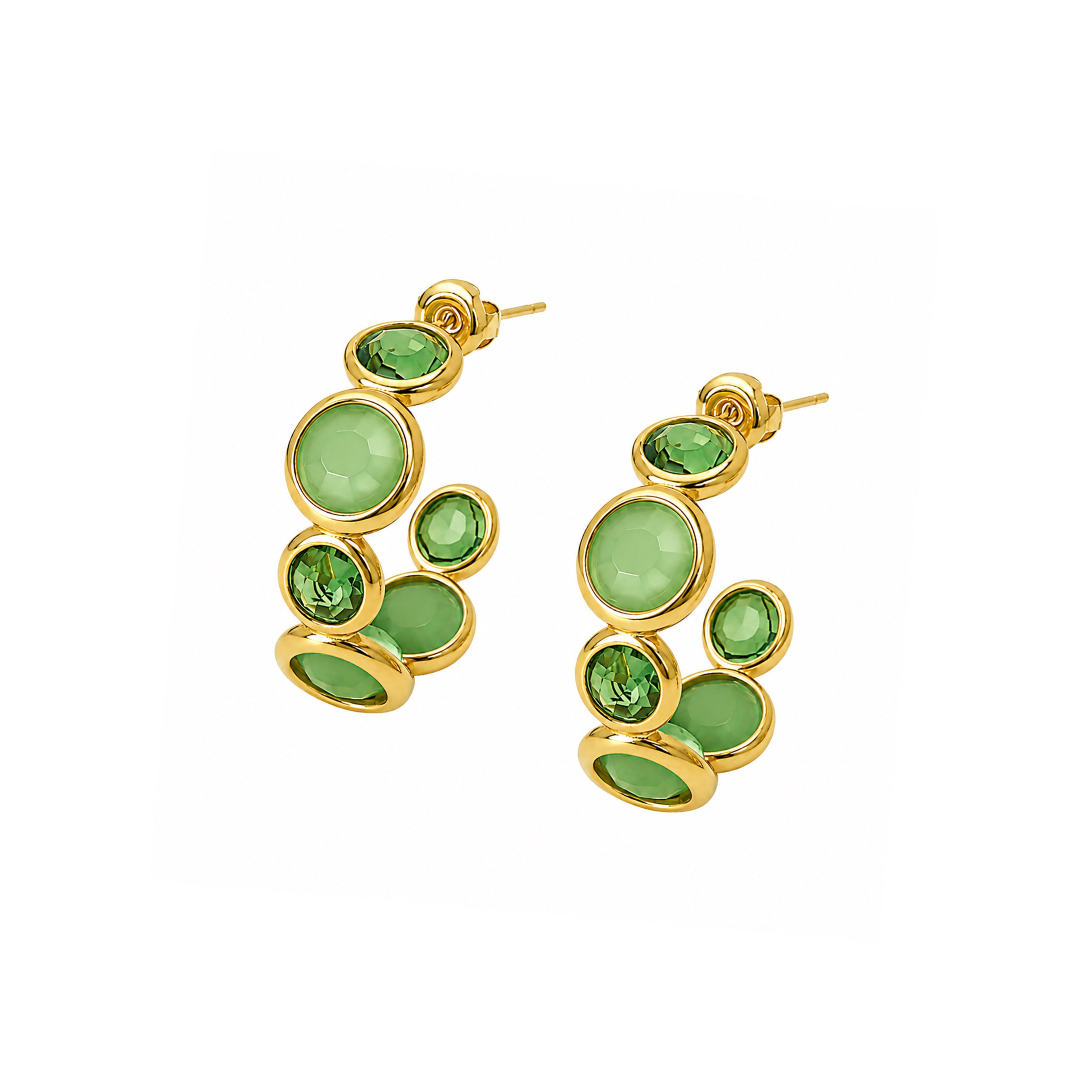 Harli Earrings Green