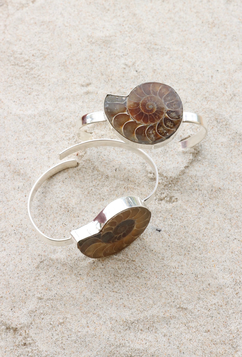 Ammonite Cuff Bracelet