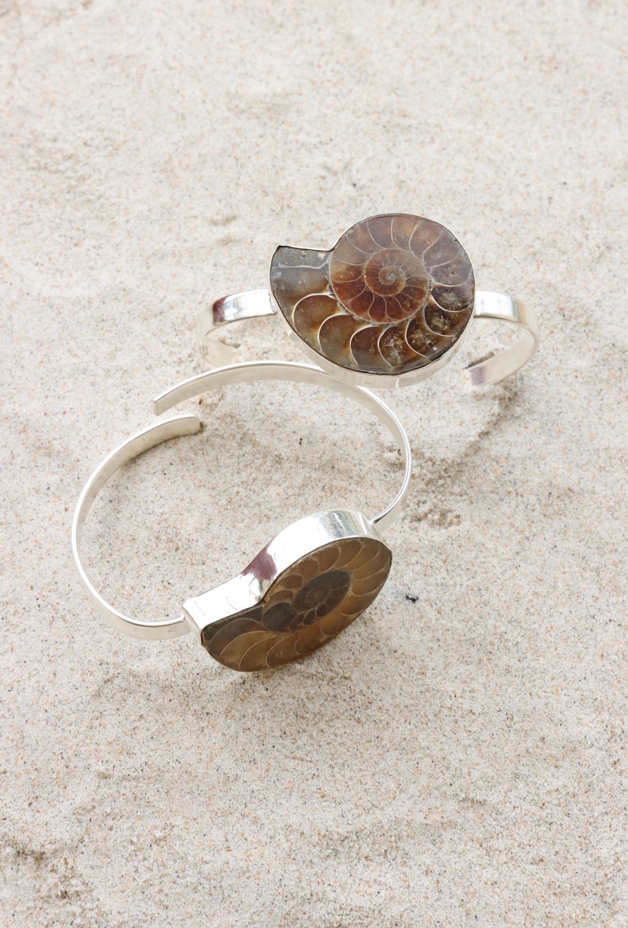 Ammonite Cuff Bracelet