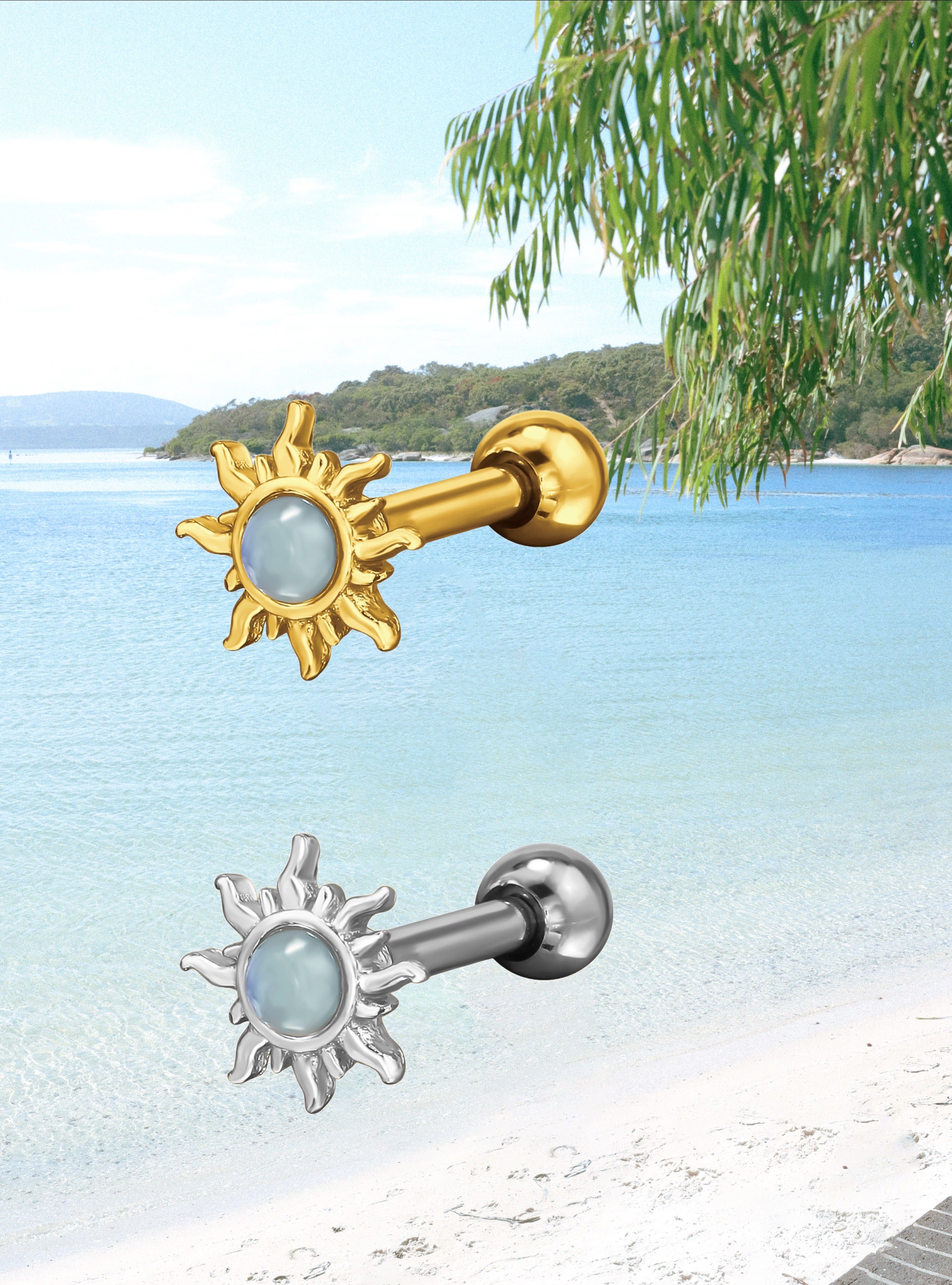 Sun Chaser Helix Earring