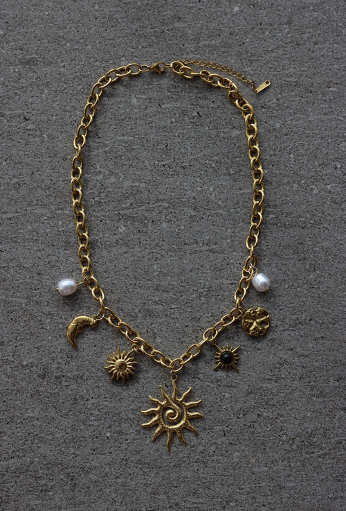 Sabrina Sun Necklace
