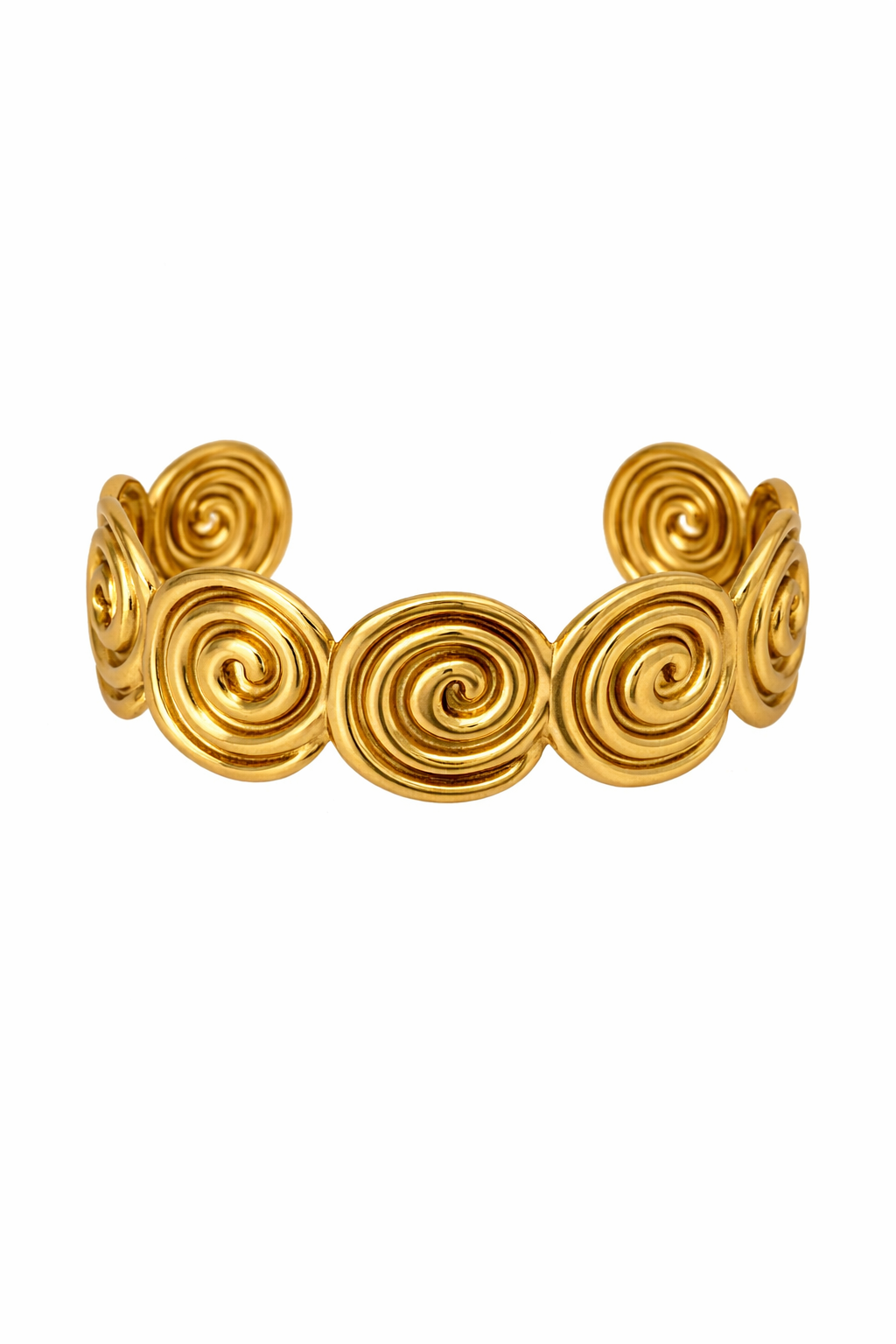 Soleil Spiral Cuff