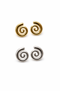 Soleil Spiral Studs