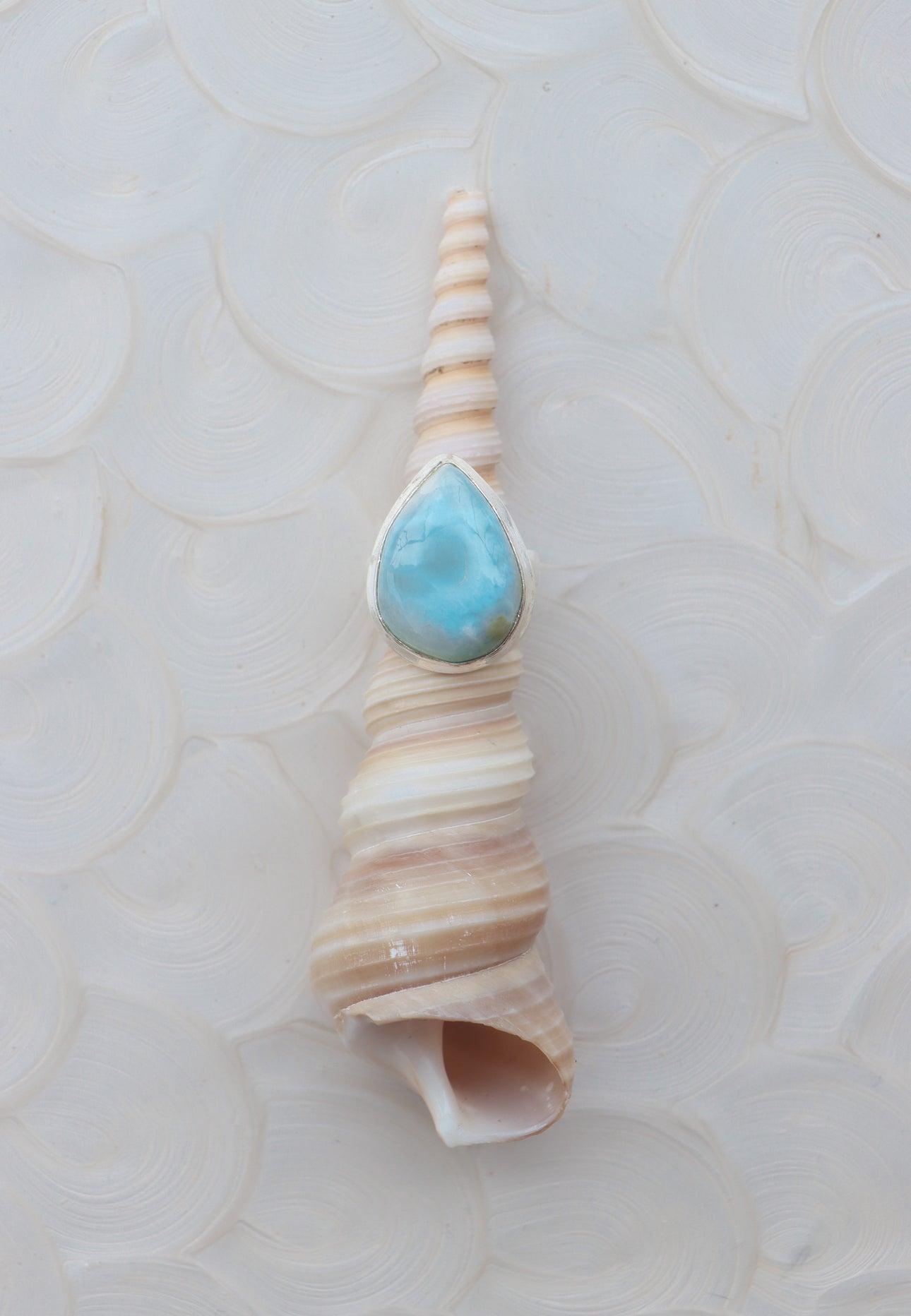 LARIMAR RING #4 Size 7