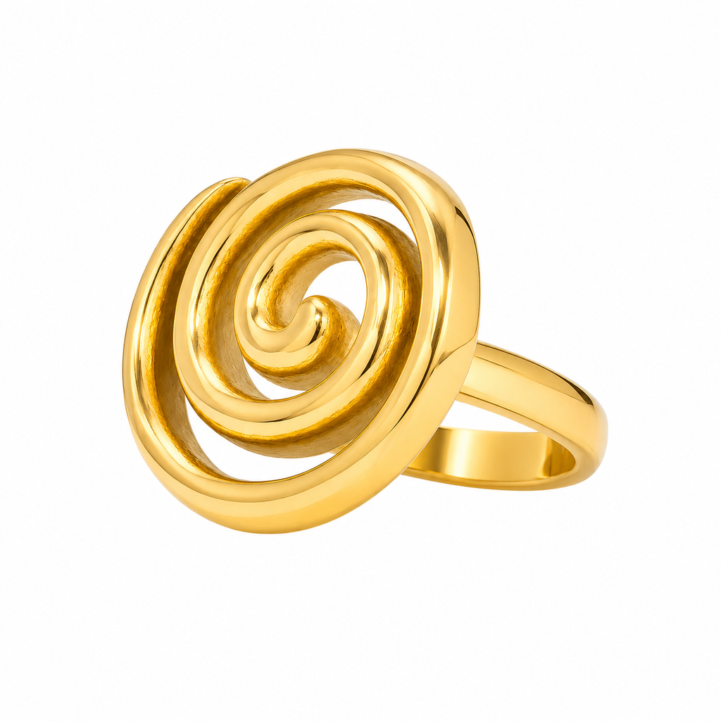 Soleil Spiral Ring