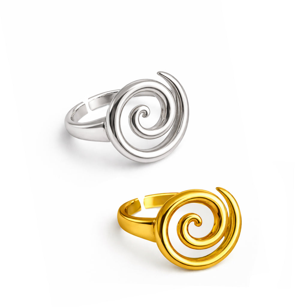 Soleil Spiral Ring