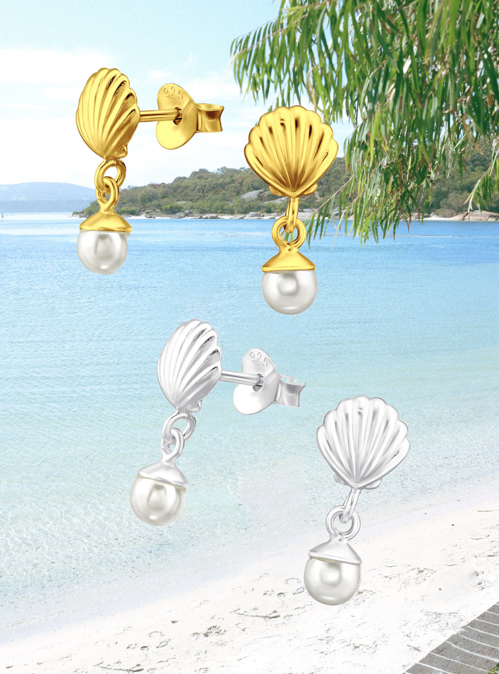 Oceana Pearl Studs