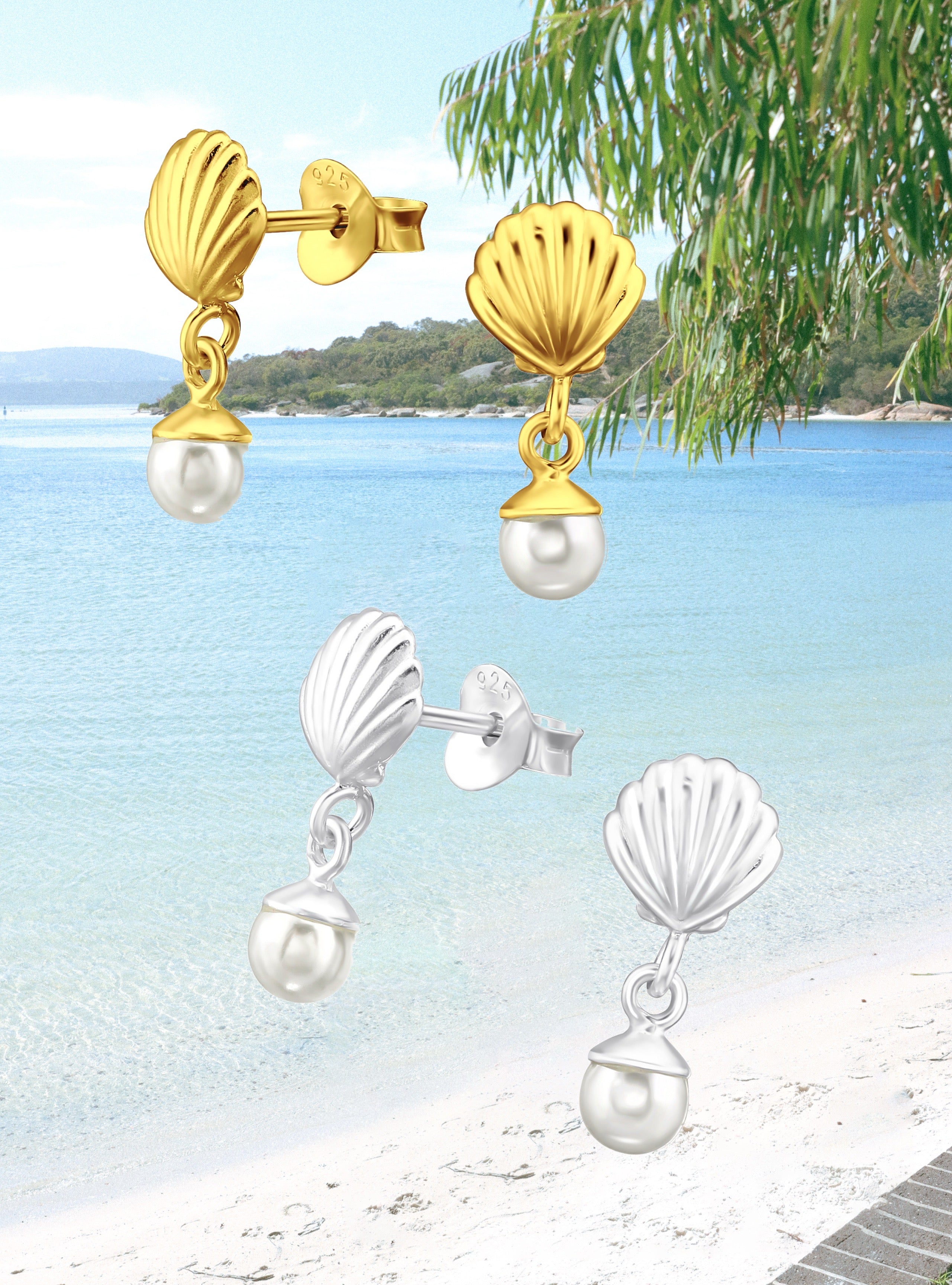 Oceana Pearl Studs