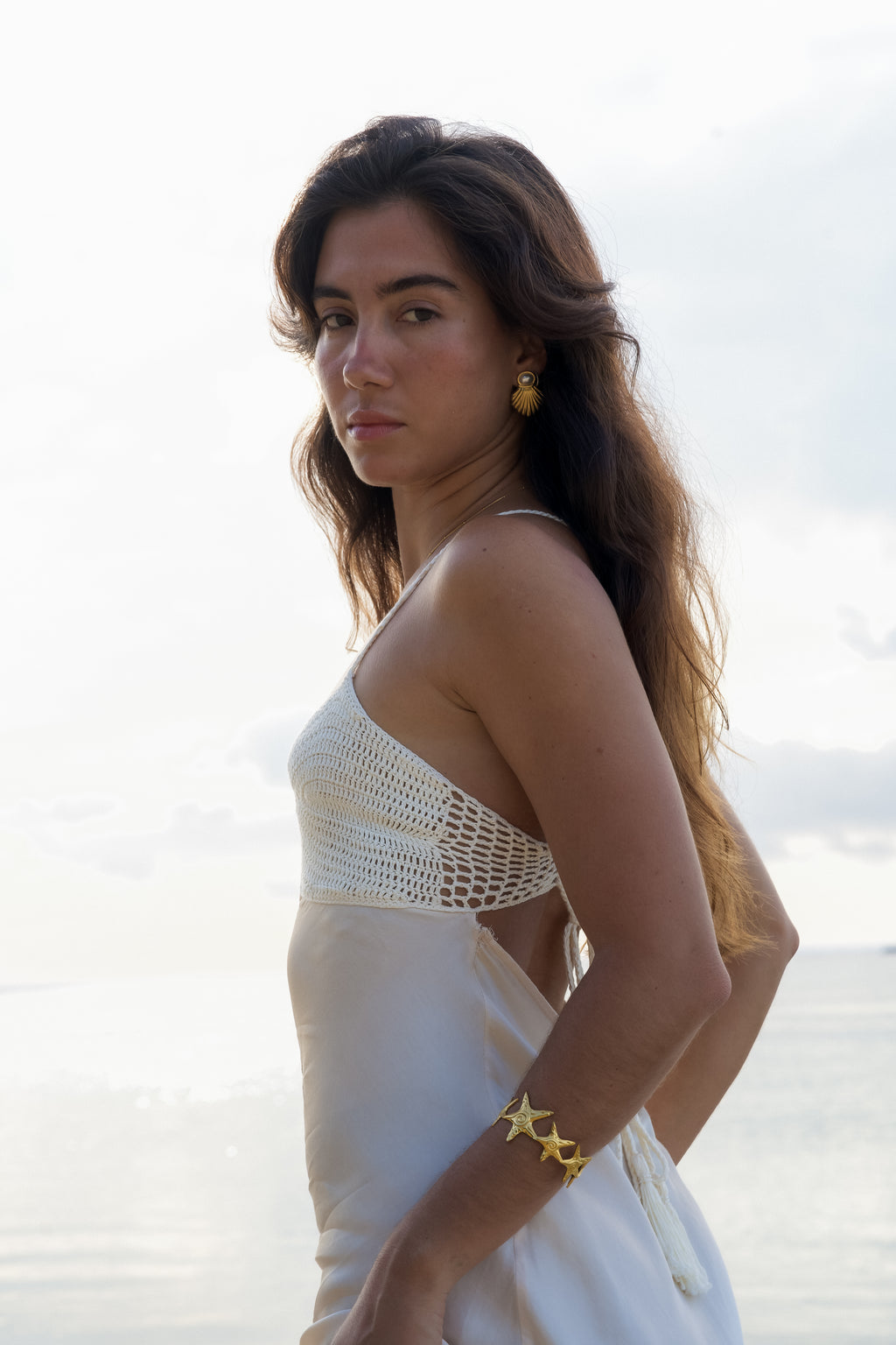 Soleil Star Cuff (Gold or Silver)