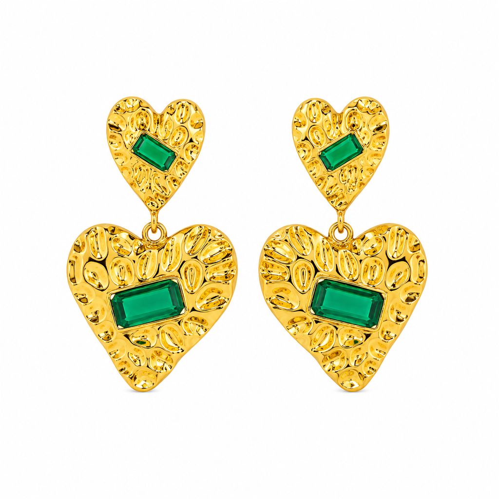 Tamzan Earrings Green