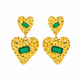 Tamzan Earrings Green