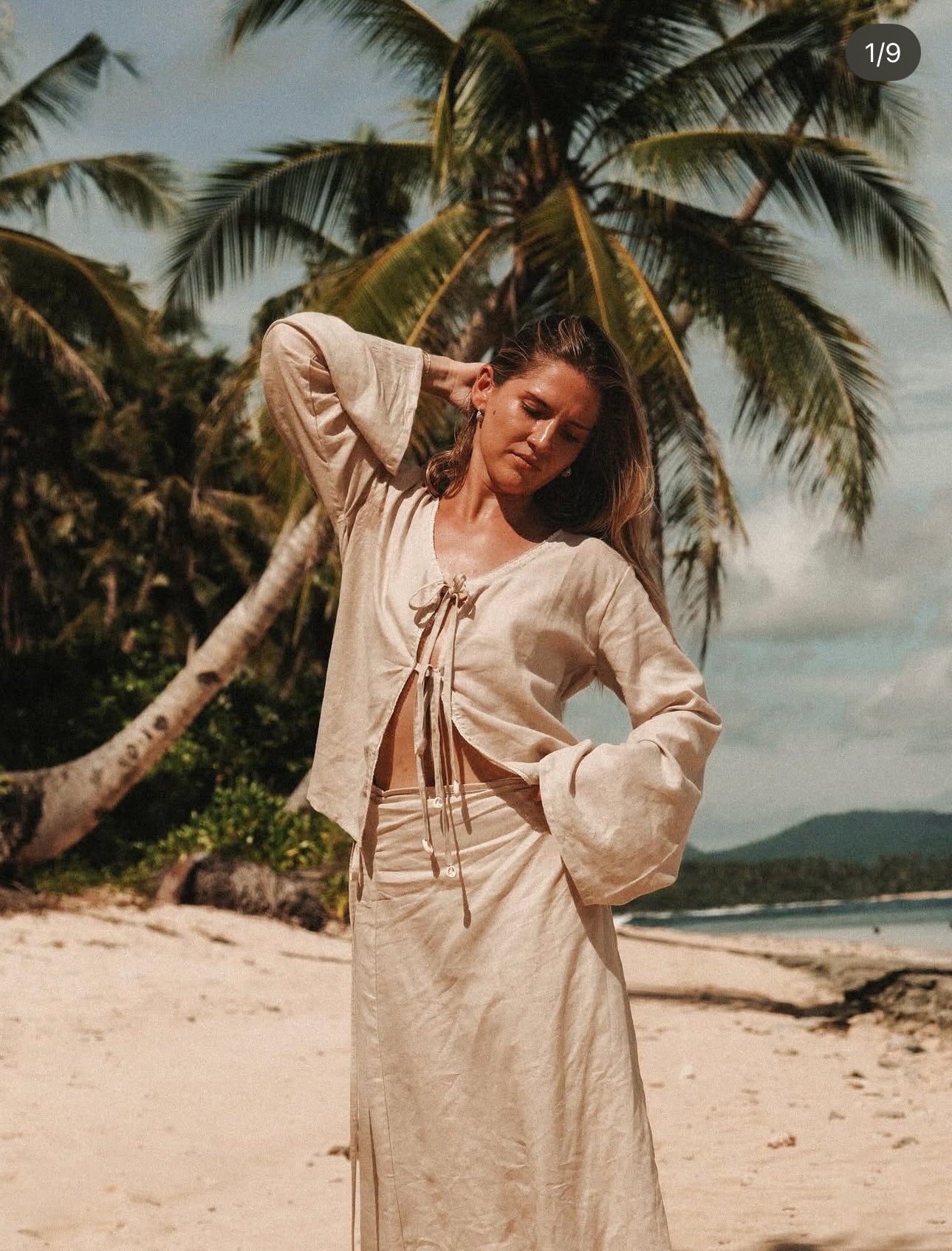 Sol Seeker Cowrie Wrap Skirt