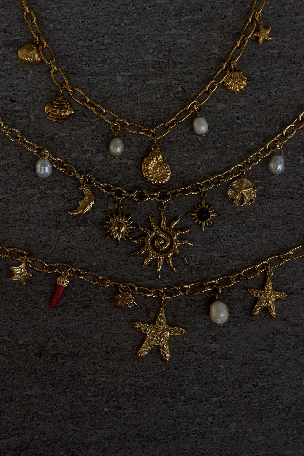 Sabrina Sun Necklace