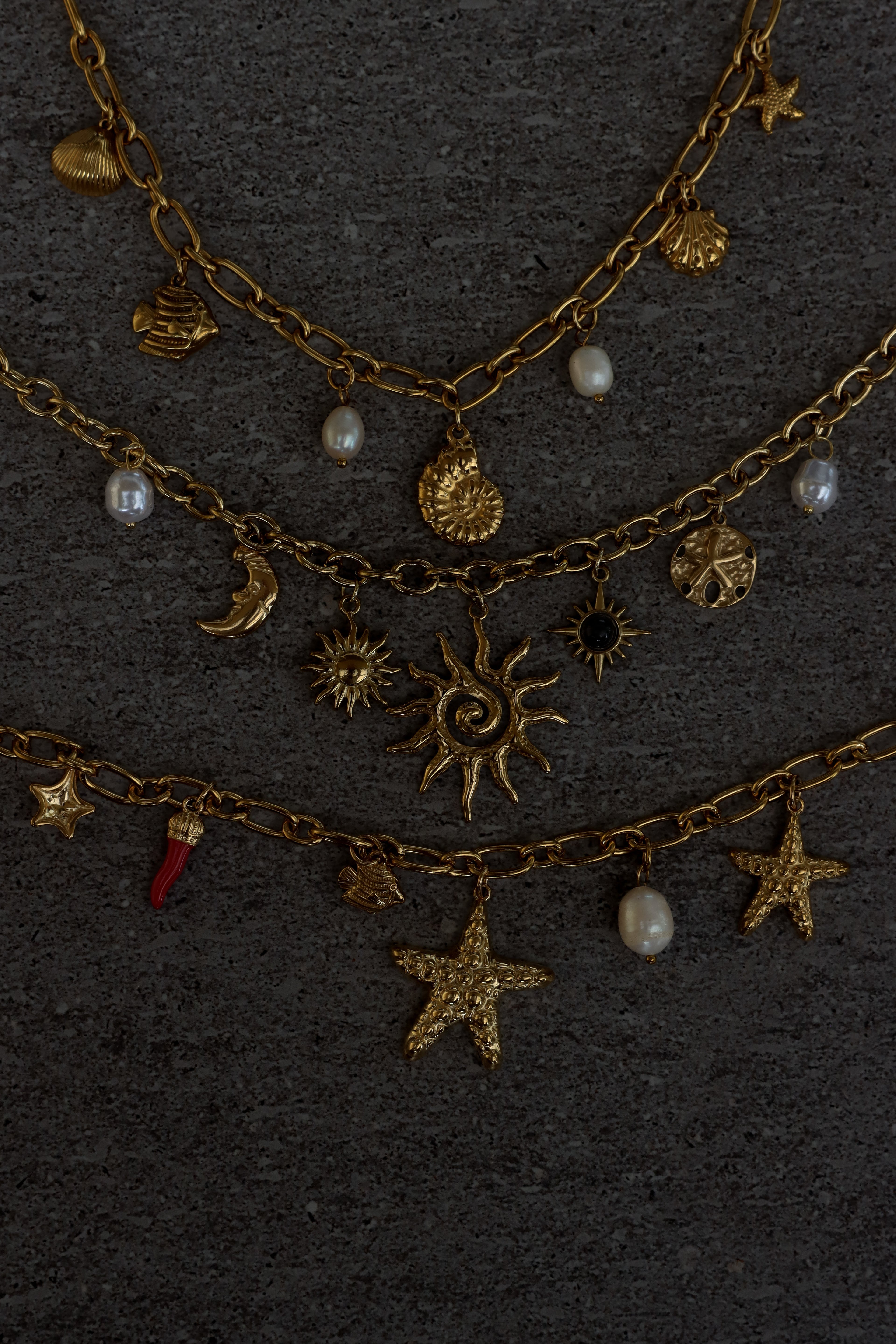 Sabrina Sun Necklace