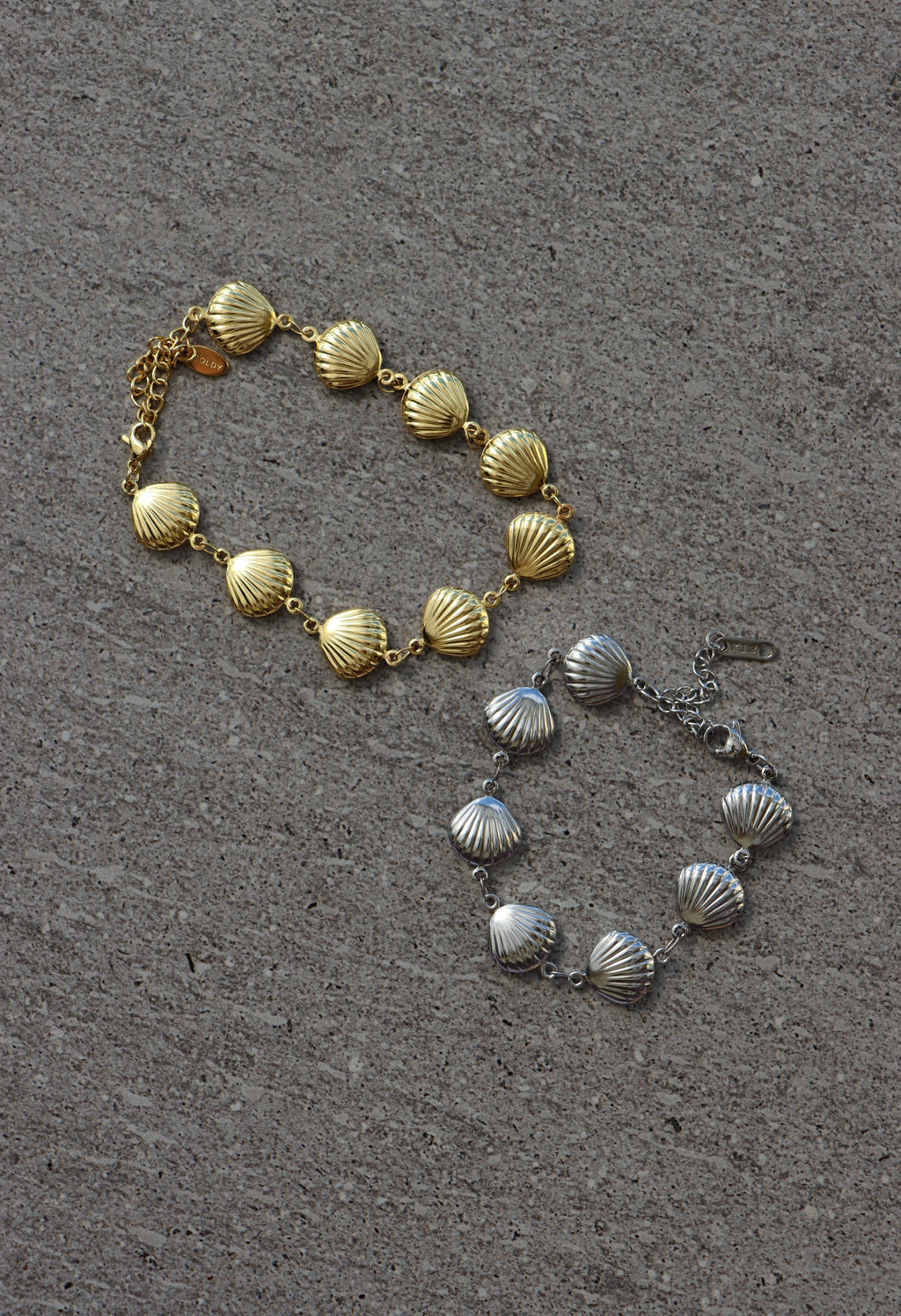Scallop Link Bracelet