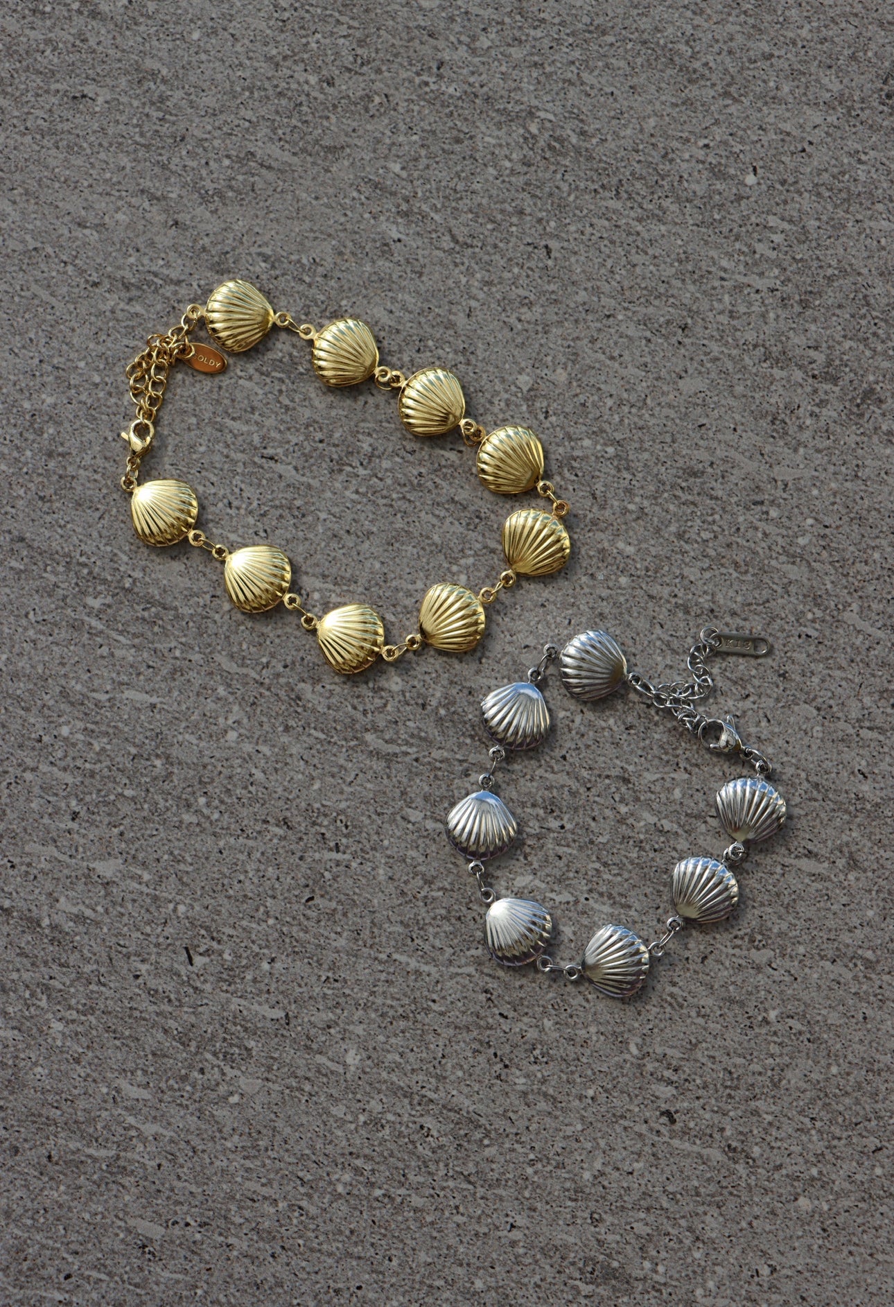 Scallop Link Bracelet