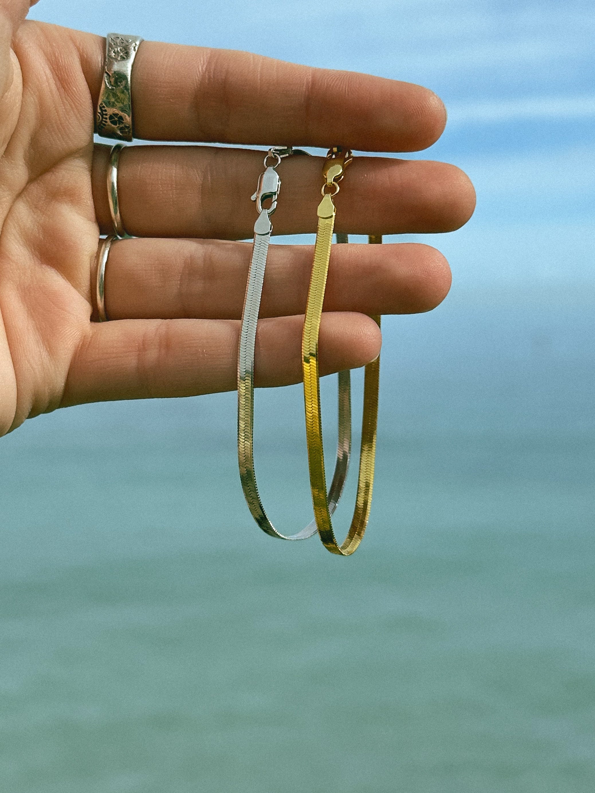 Snake Chain Bracelet Gold/Silver
