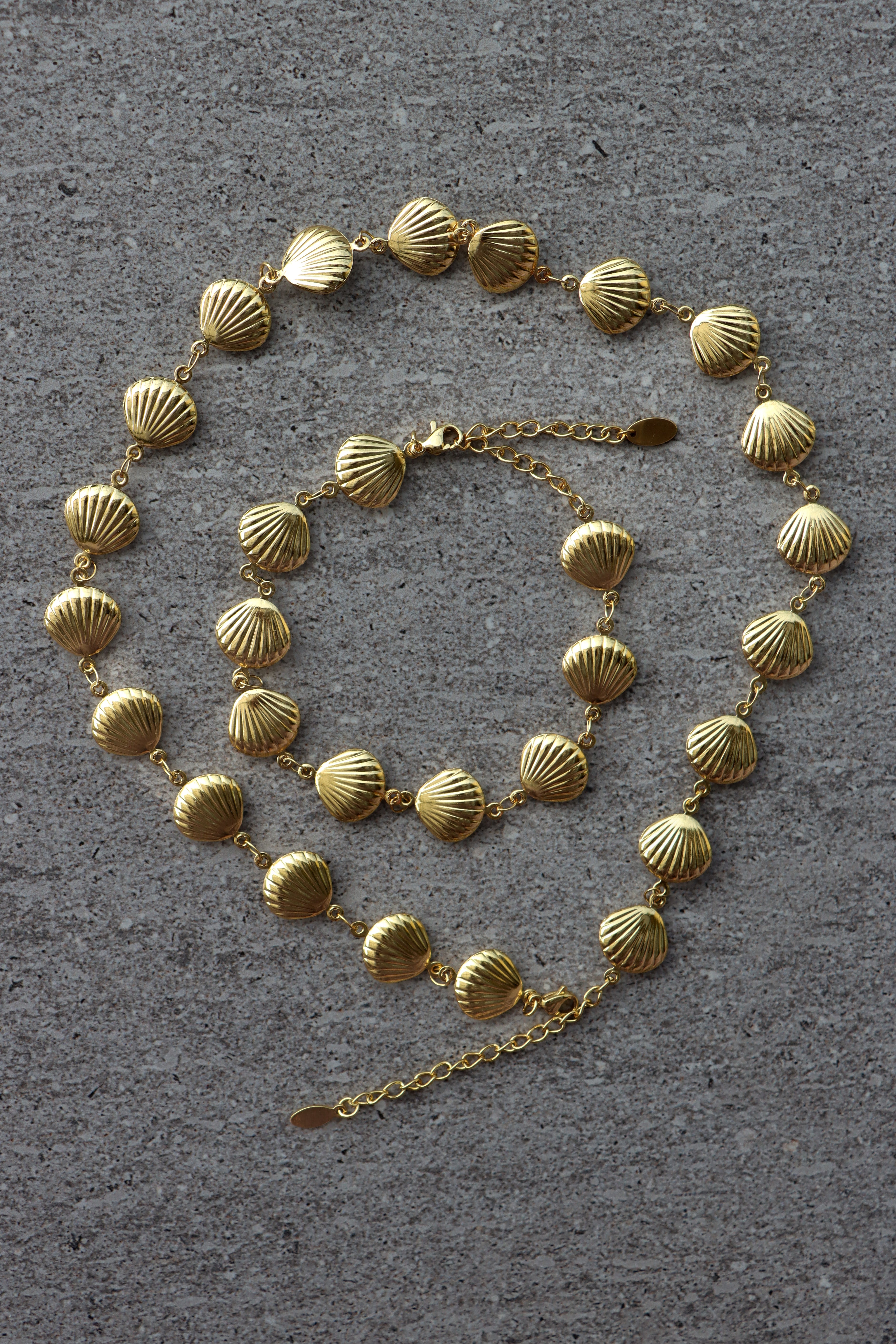 Scallop Link Bracelet