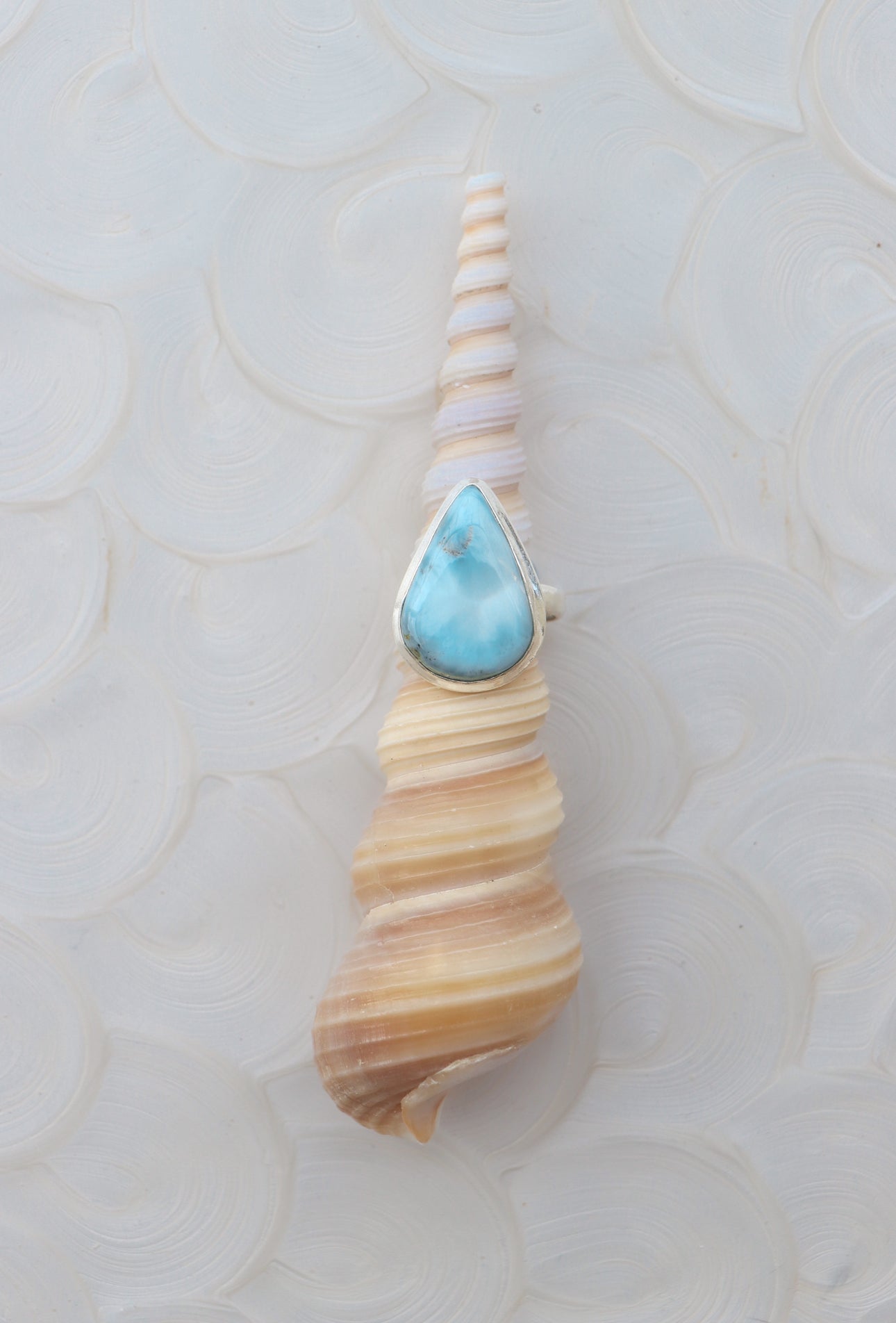 LARIMAR RING #5 Size 6.5