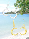 Crescent Moon Earrings