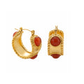 Miriam Earrings Red
