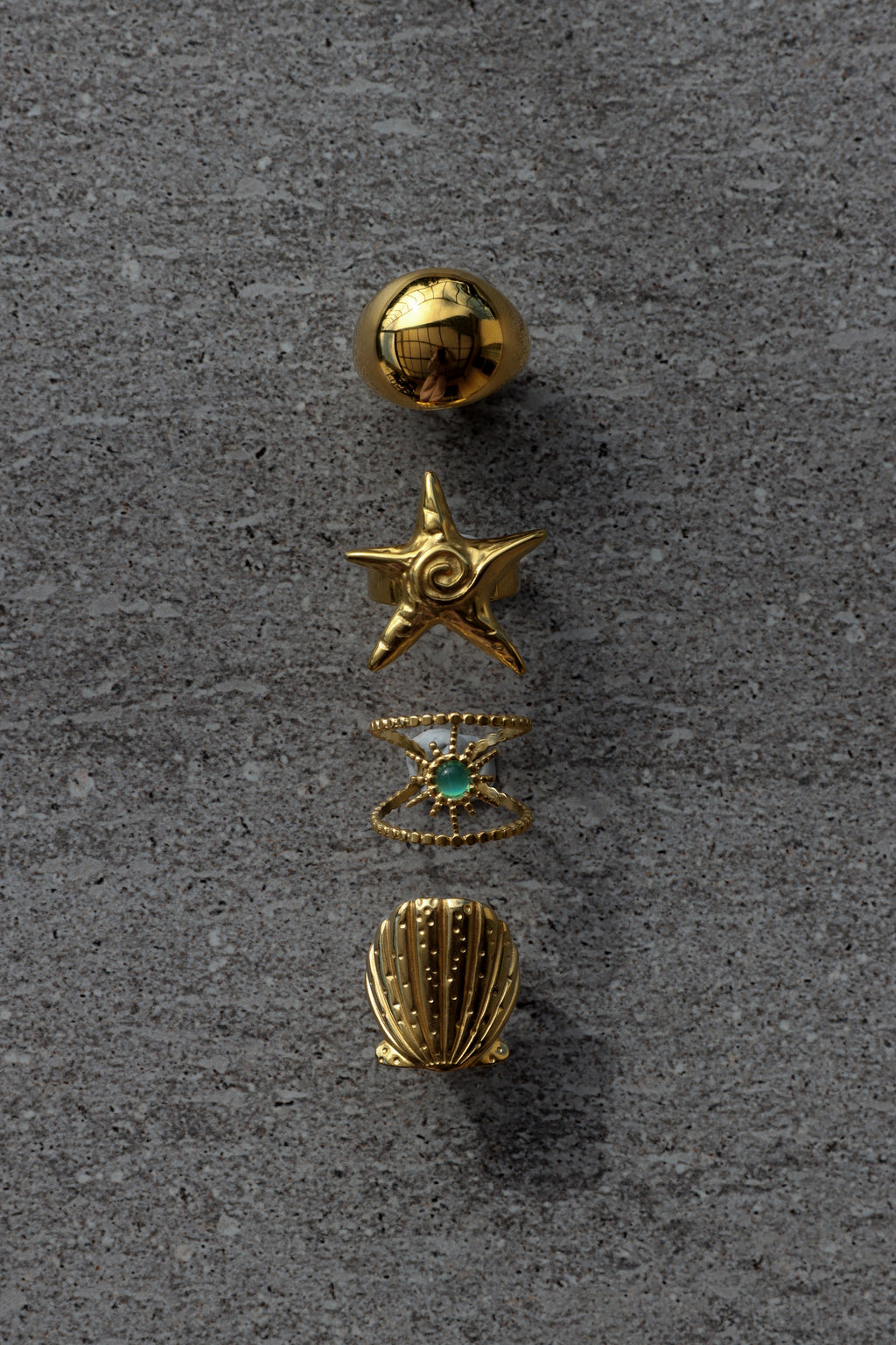Soleil Star Ring