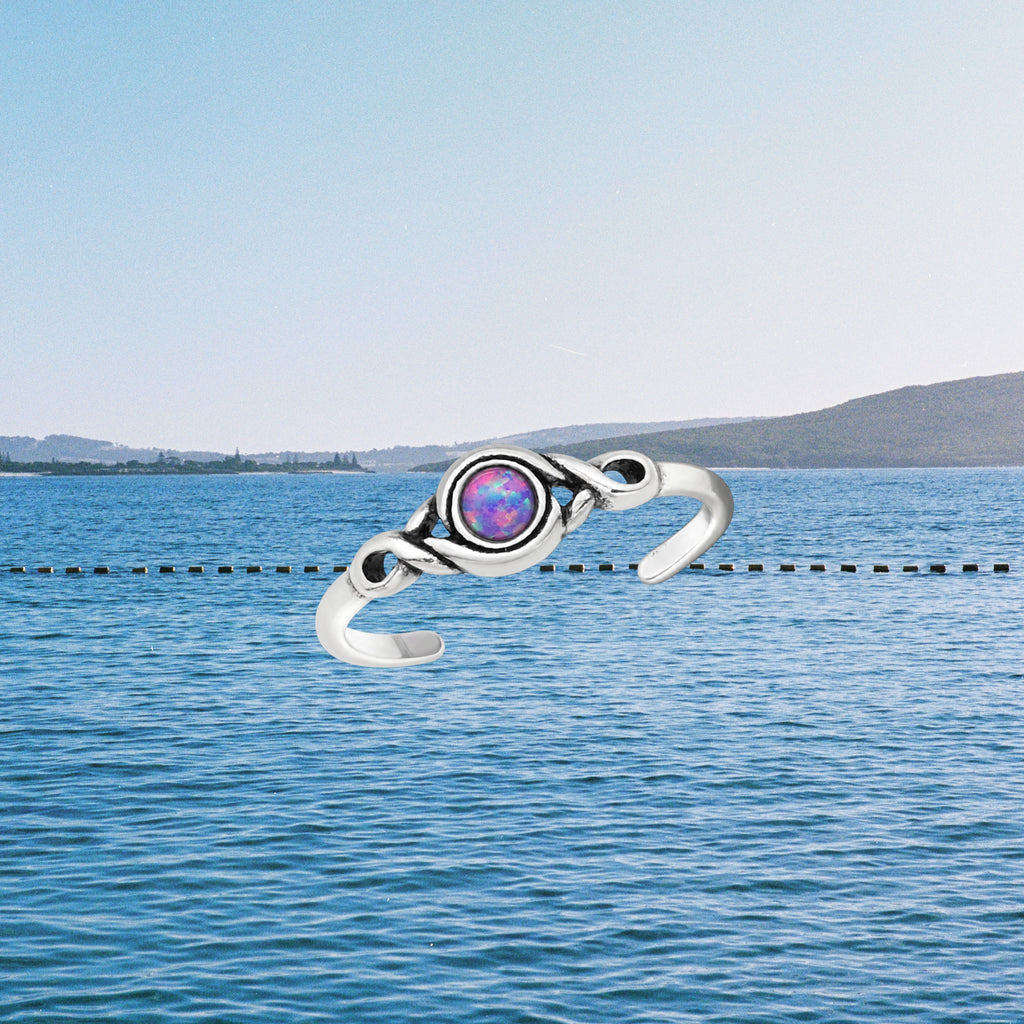 Ora Toe Ring - Purple