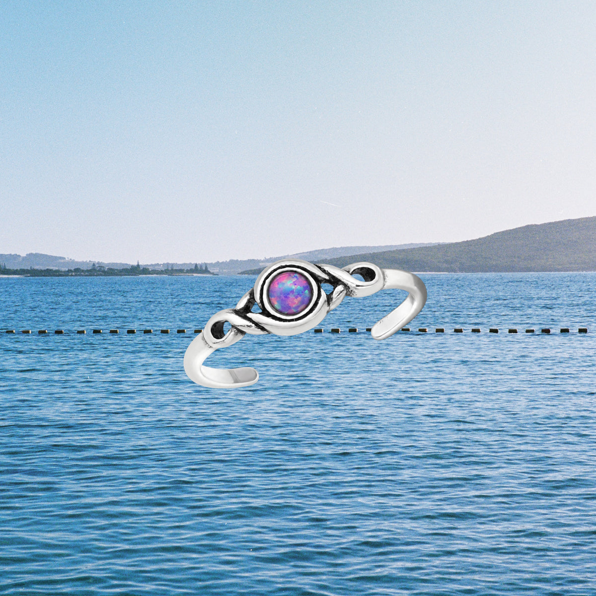 Ora Toe Ring - Purple