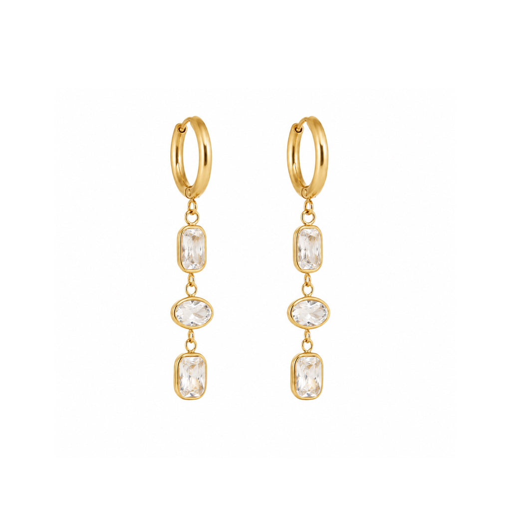 Trinity Drop Earrings