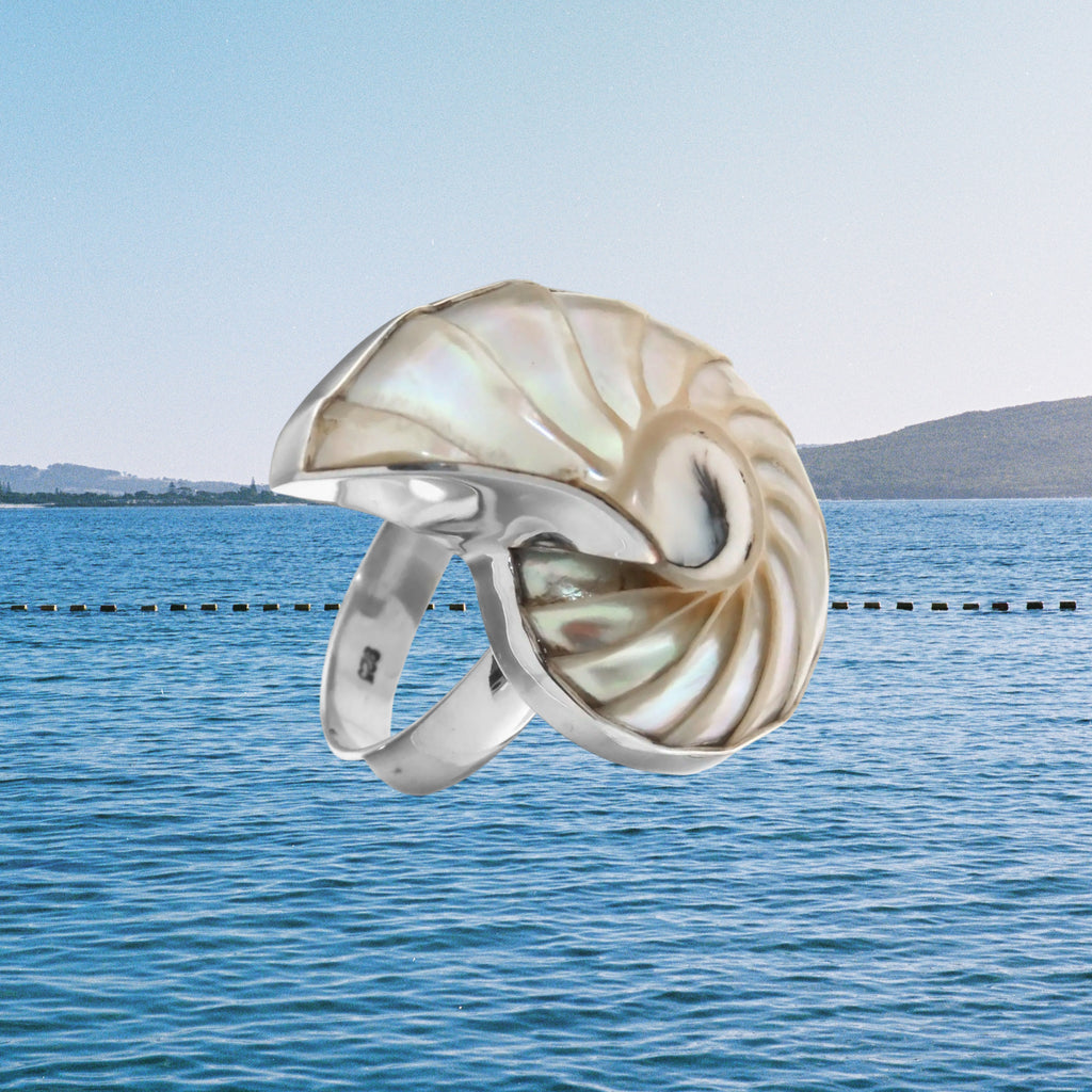 Nautilus Shell Ring