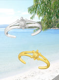 Turtle Toe Ring