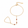 Ruby Hand Chain