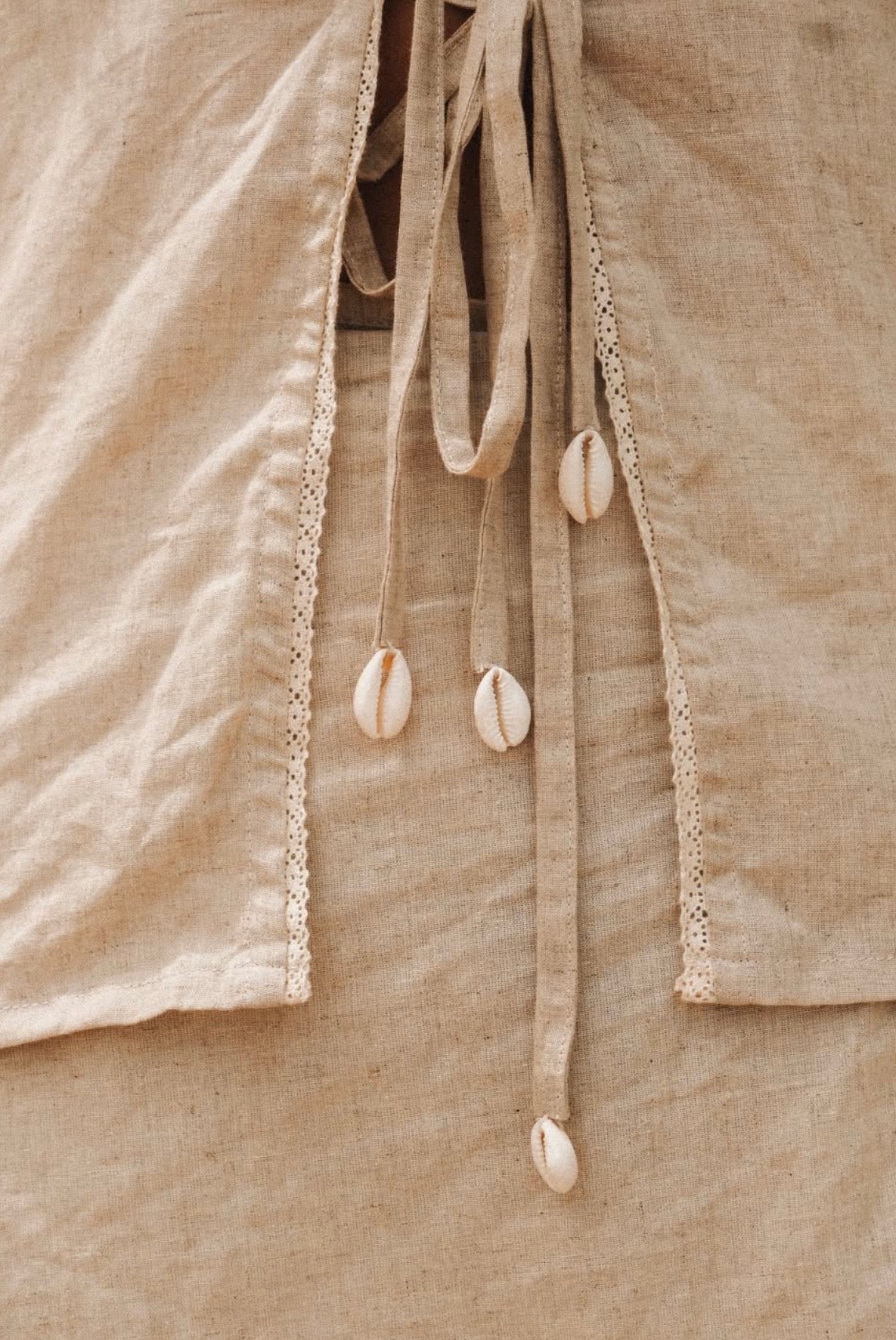 Sol Seeker Cowrie Wrap Skirt