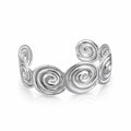 Soleil Spiral Cuff SILVER