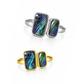 Double Paua Ring