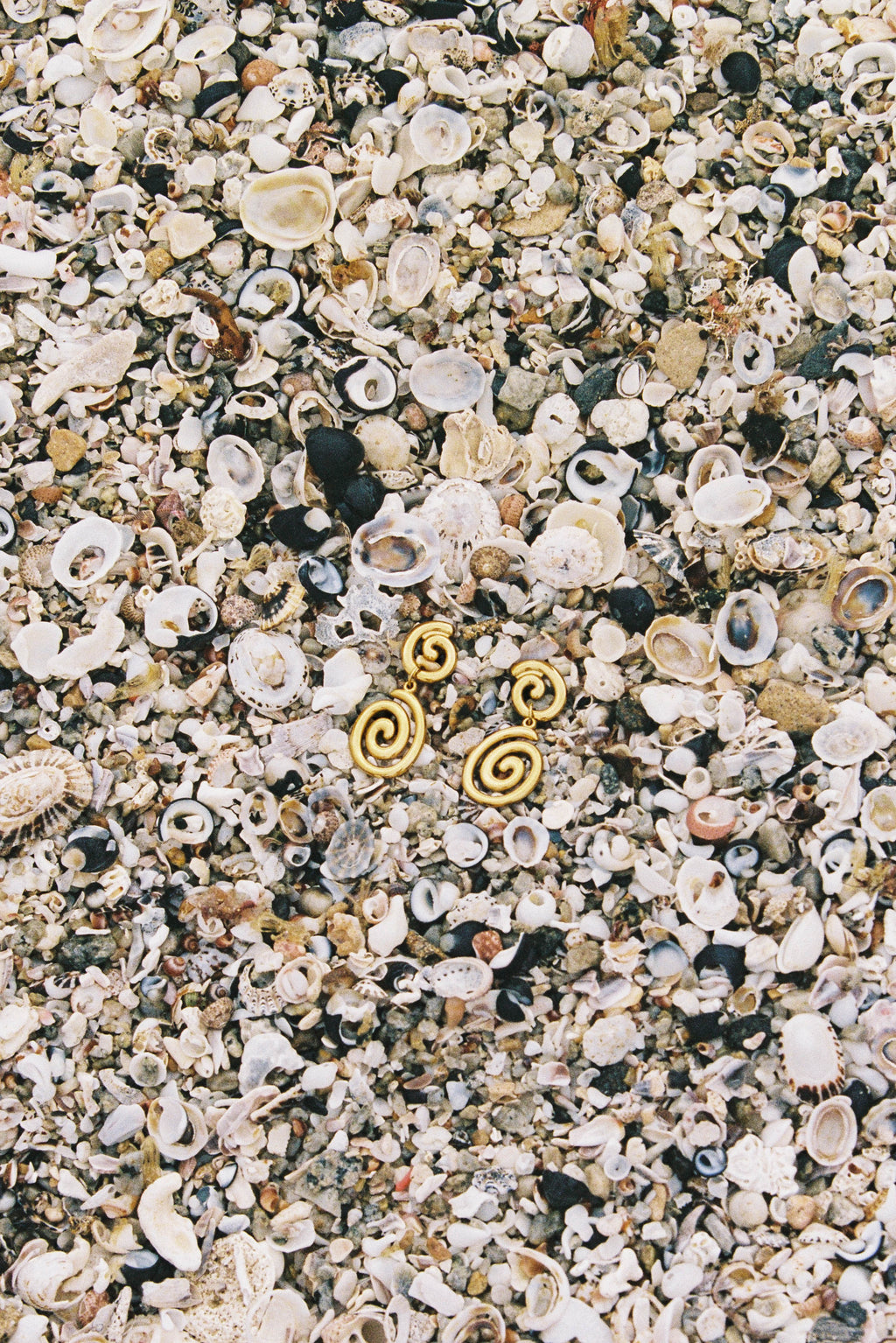 Soleil Double Spiral Studs